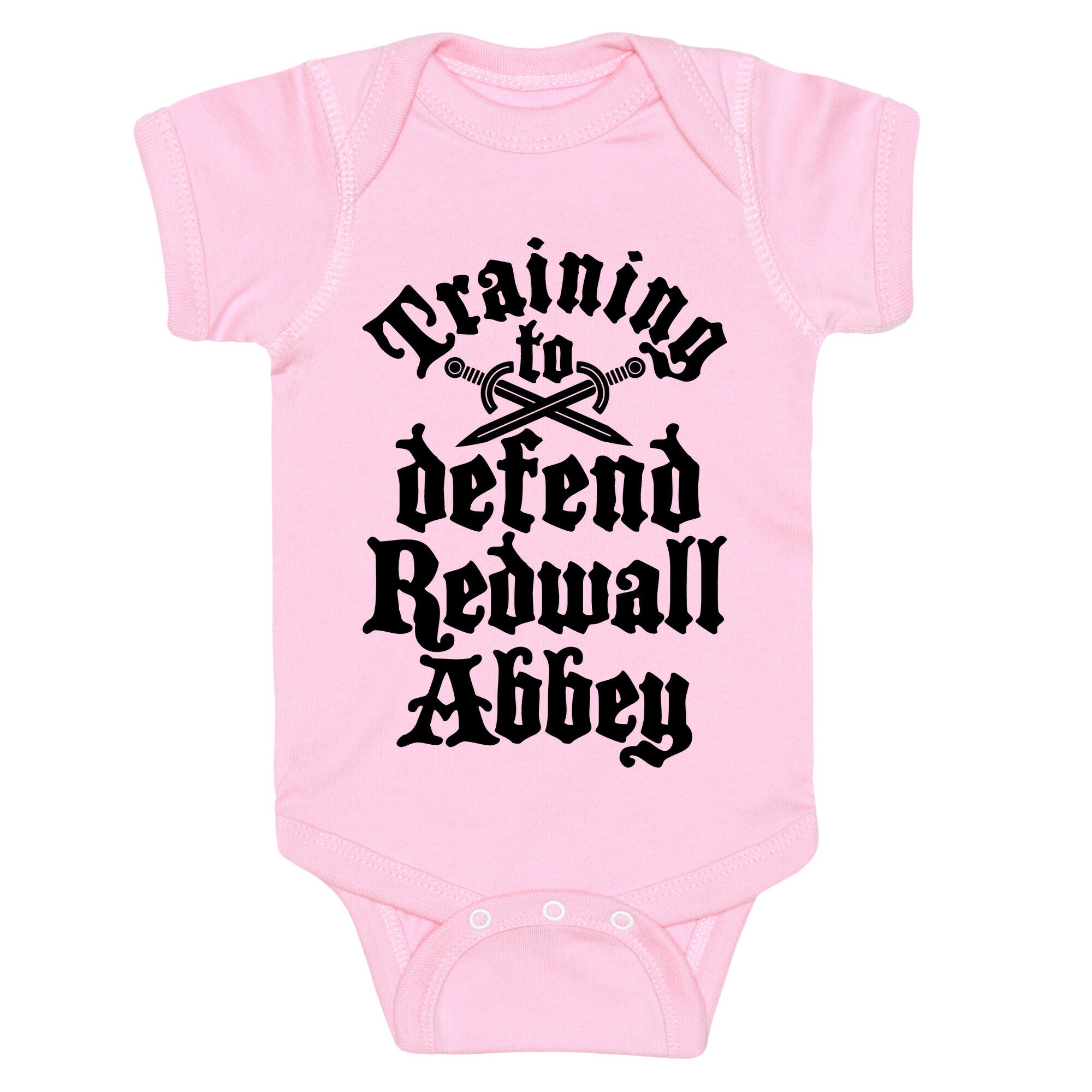 Training To Defend Redwall Abbey Baby One Piece